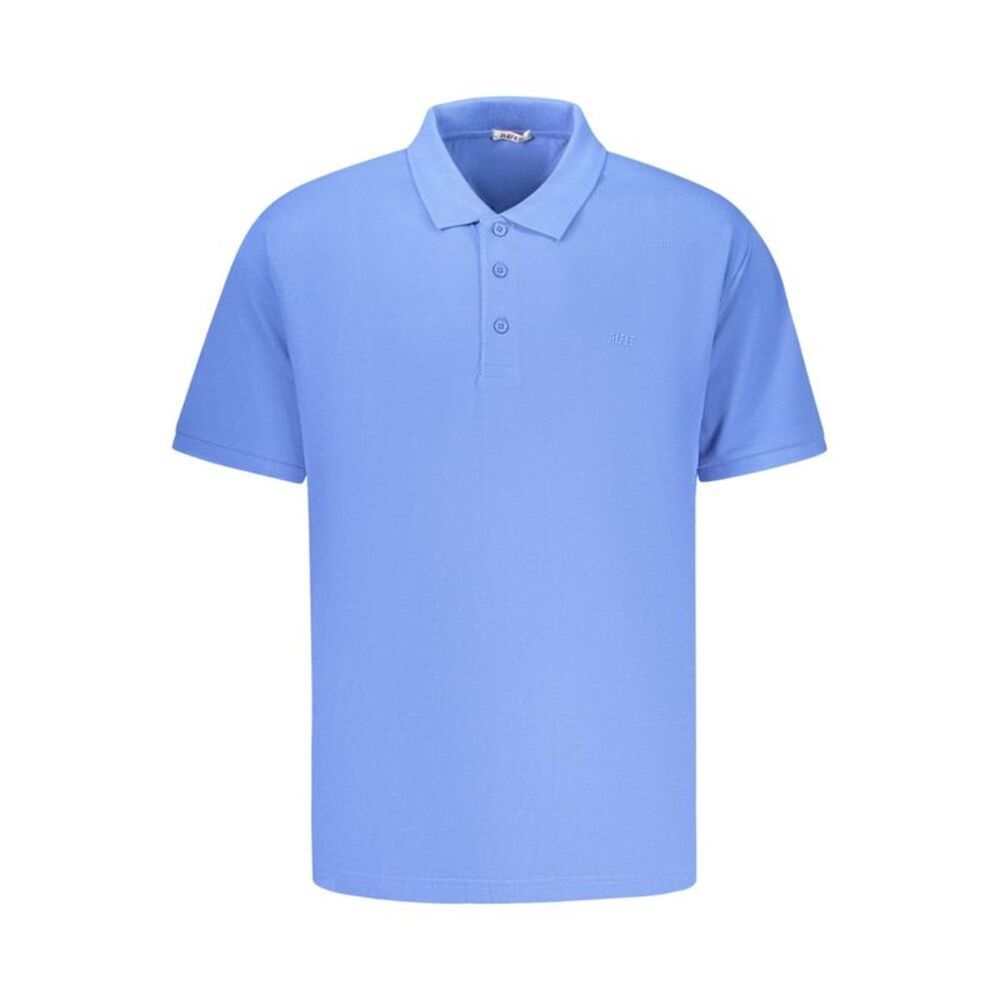 Rifle Blue Cotton Men's Men's Polo